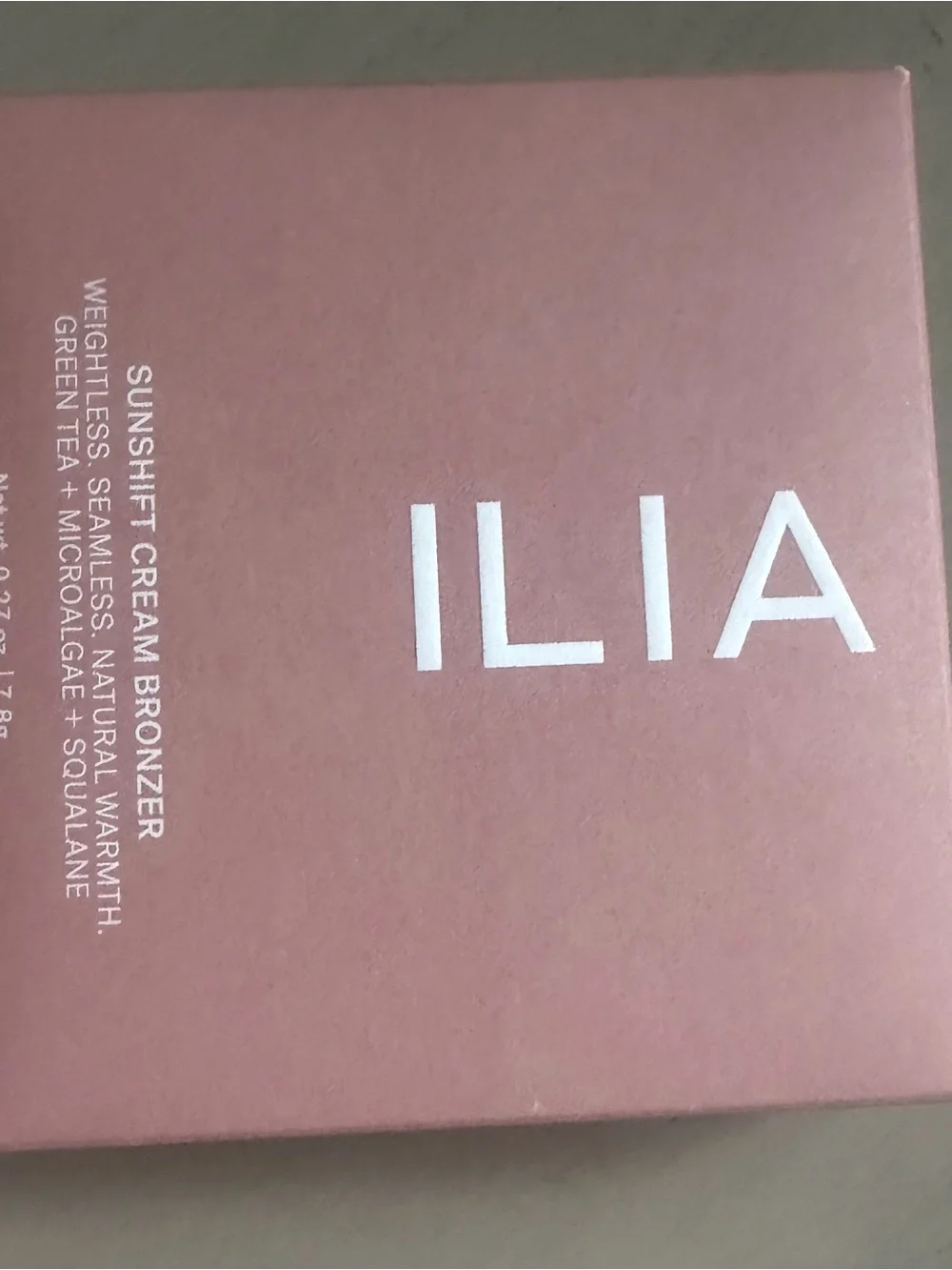 ILIA Sunshift Cream Bronzer — BASK shade